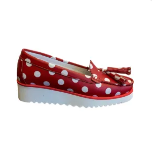 1247 Red Polka Dot Loafer