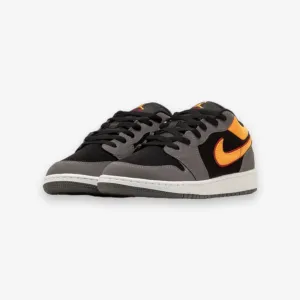 Air Jordan 1 Low SE Black Vivid Orange Light Graphite FN7671-008