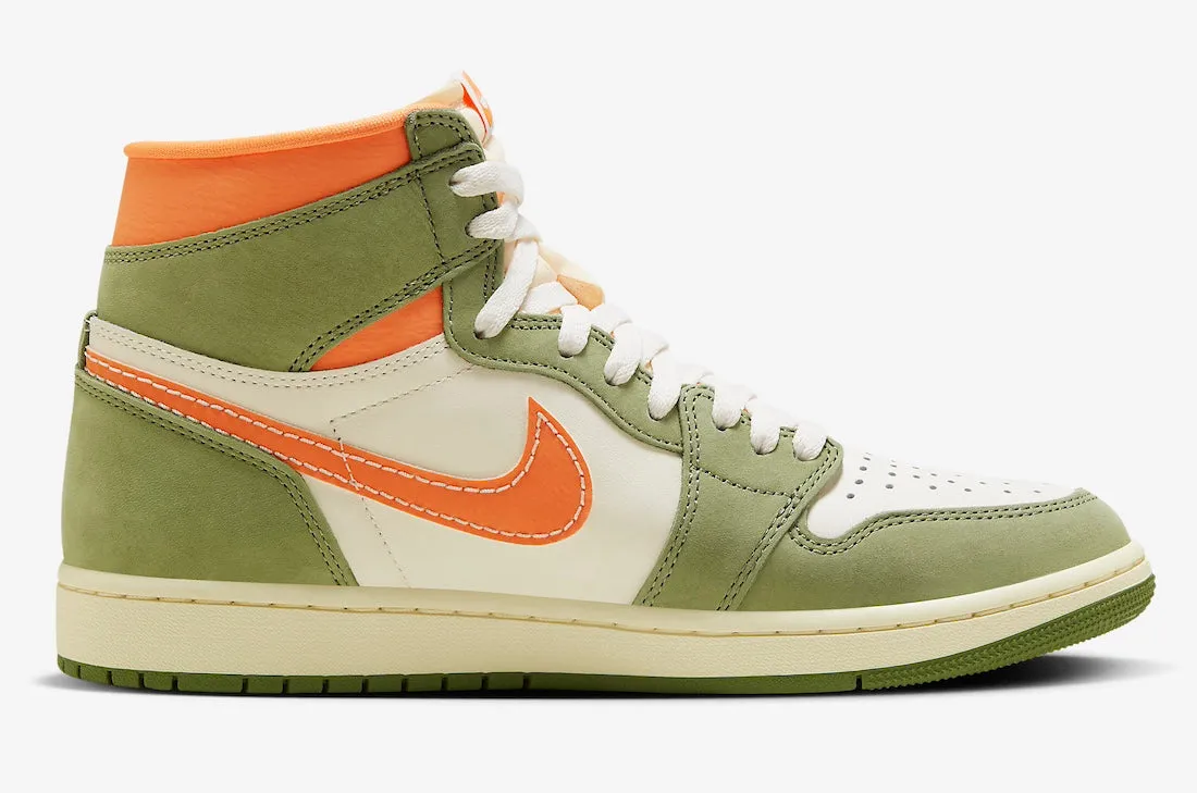 Air Jordan 1 Retro Hi OG Craft Celadon Sky J Light Olive Bright Mandarin FB9934-300