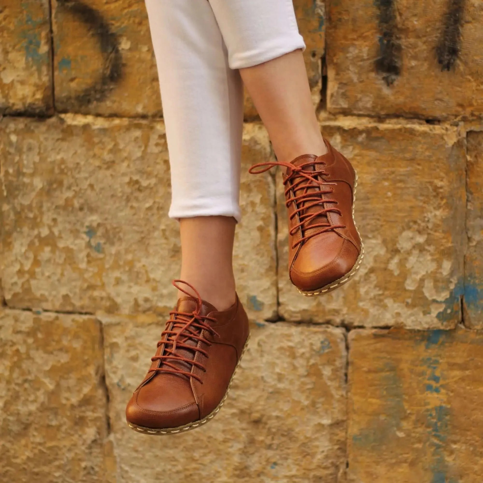 Barefoot Sneaker Antique Brown for Women