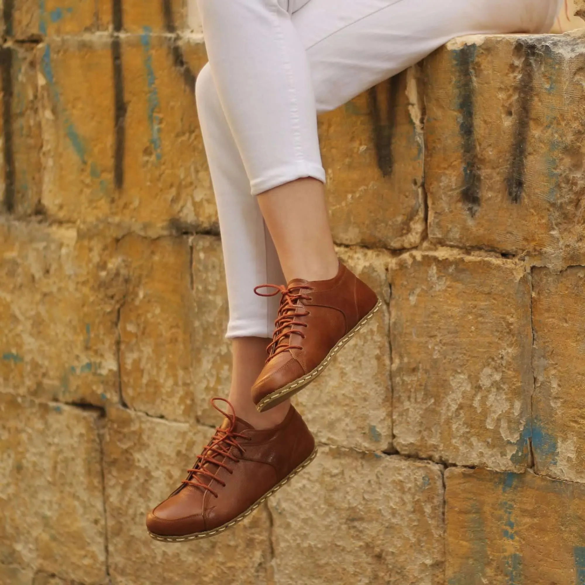 Barefoot Sneaker Antique Brown for Women