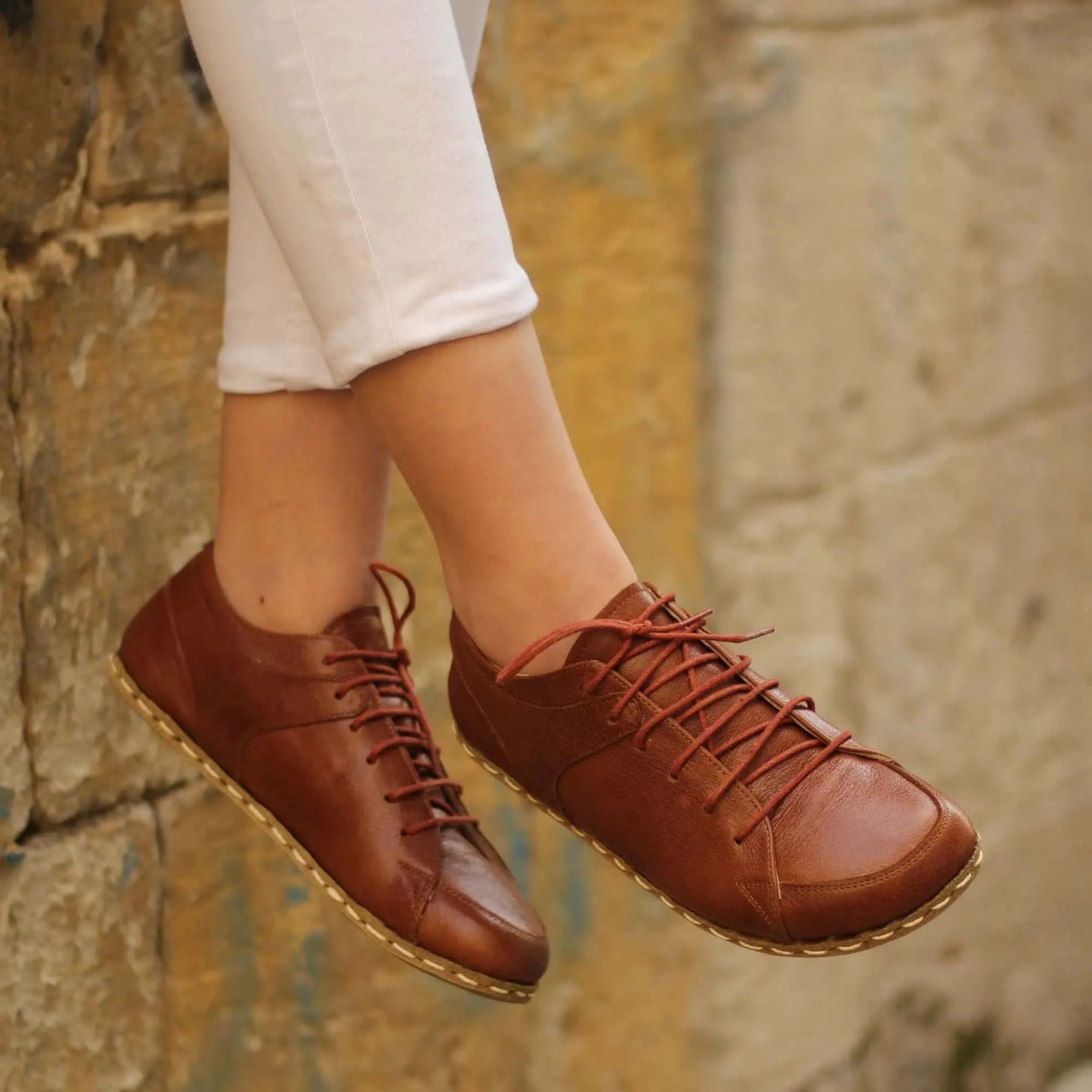 Barefoot Sneaker Antique Brown for Women