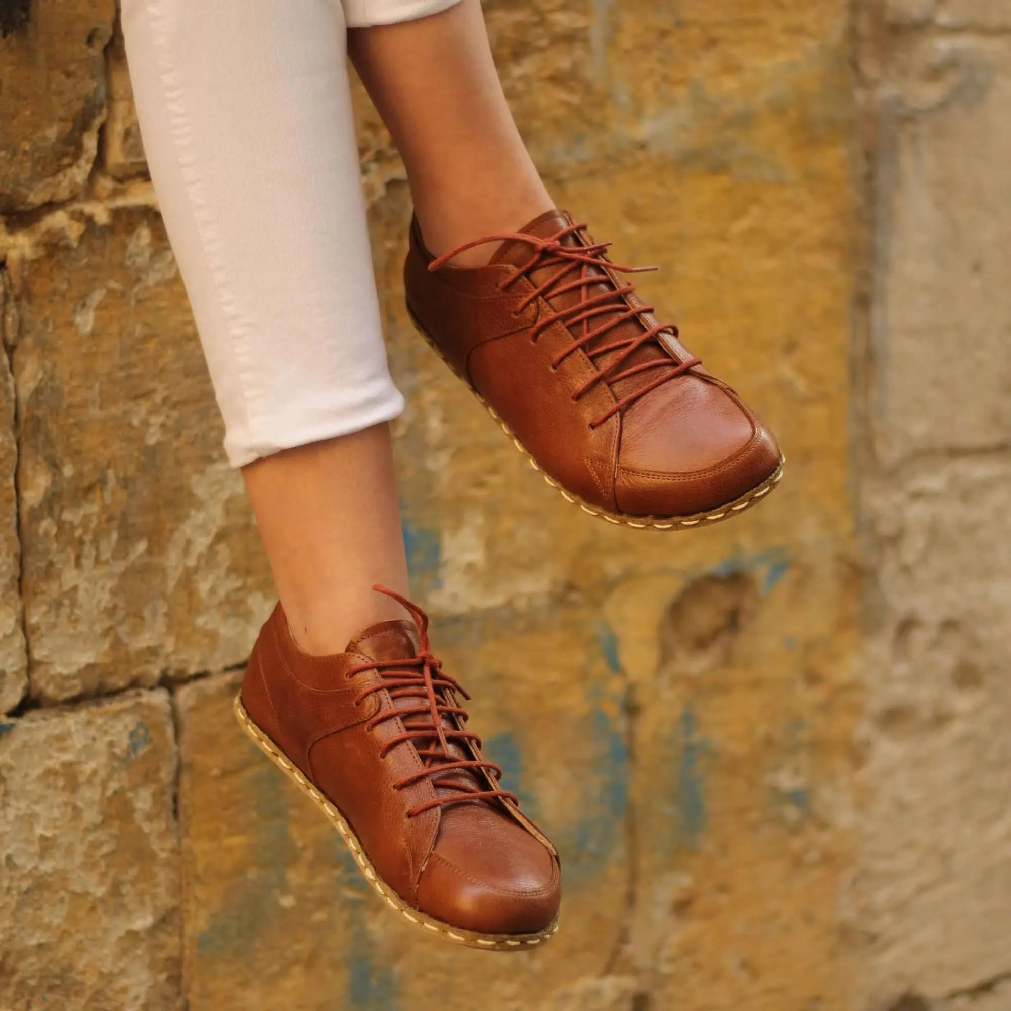 Barefoot Sneaker Antique Brown for Women