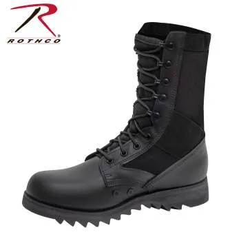 Black Ripple Sole Jungle Boots - Discontinued