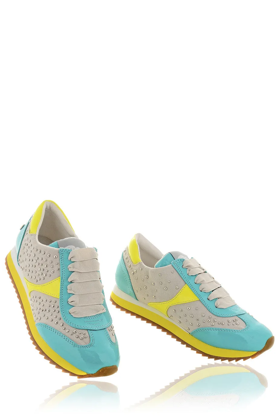 BLINK MARTINA Turquoise Fluo Sneakers