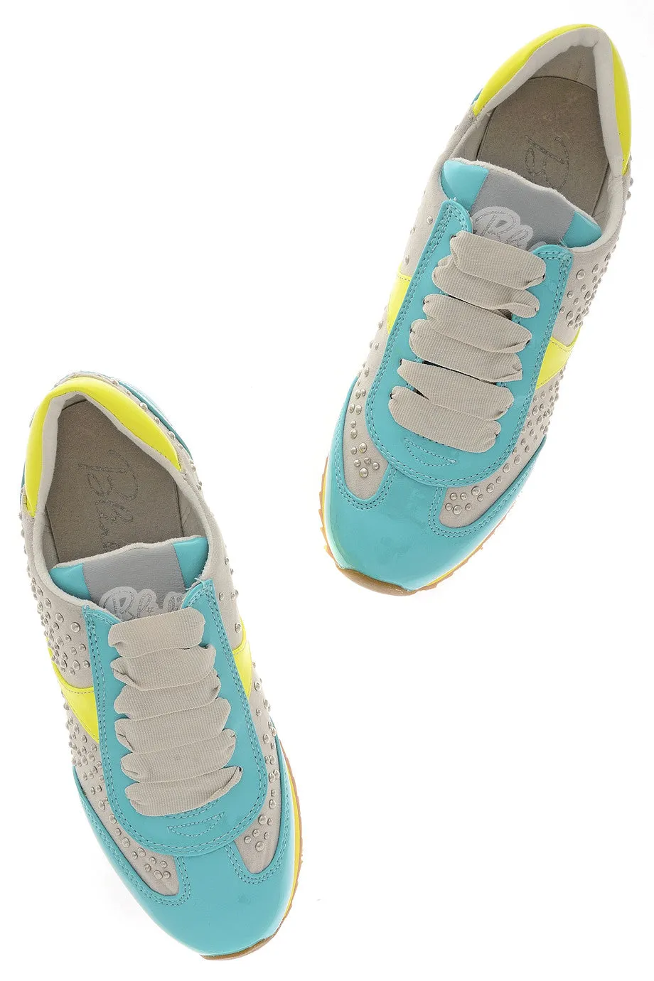 BLINK MARTINA Turquoise Fluo Sneakers