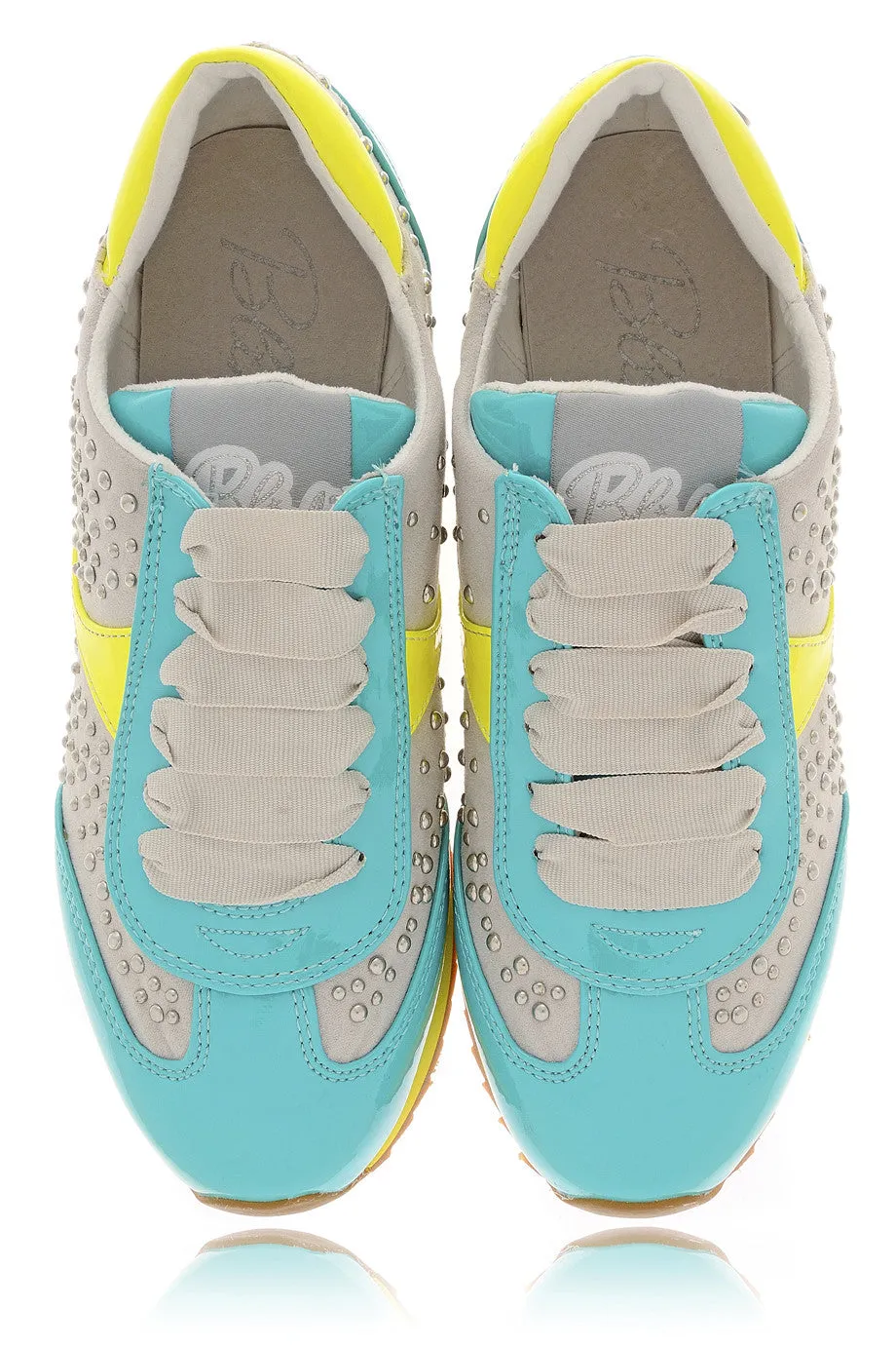 BLINK MARTINA Turquoise Fluo Sneakers