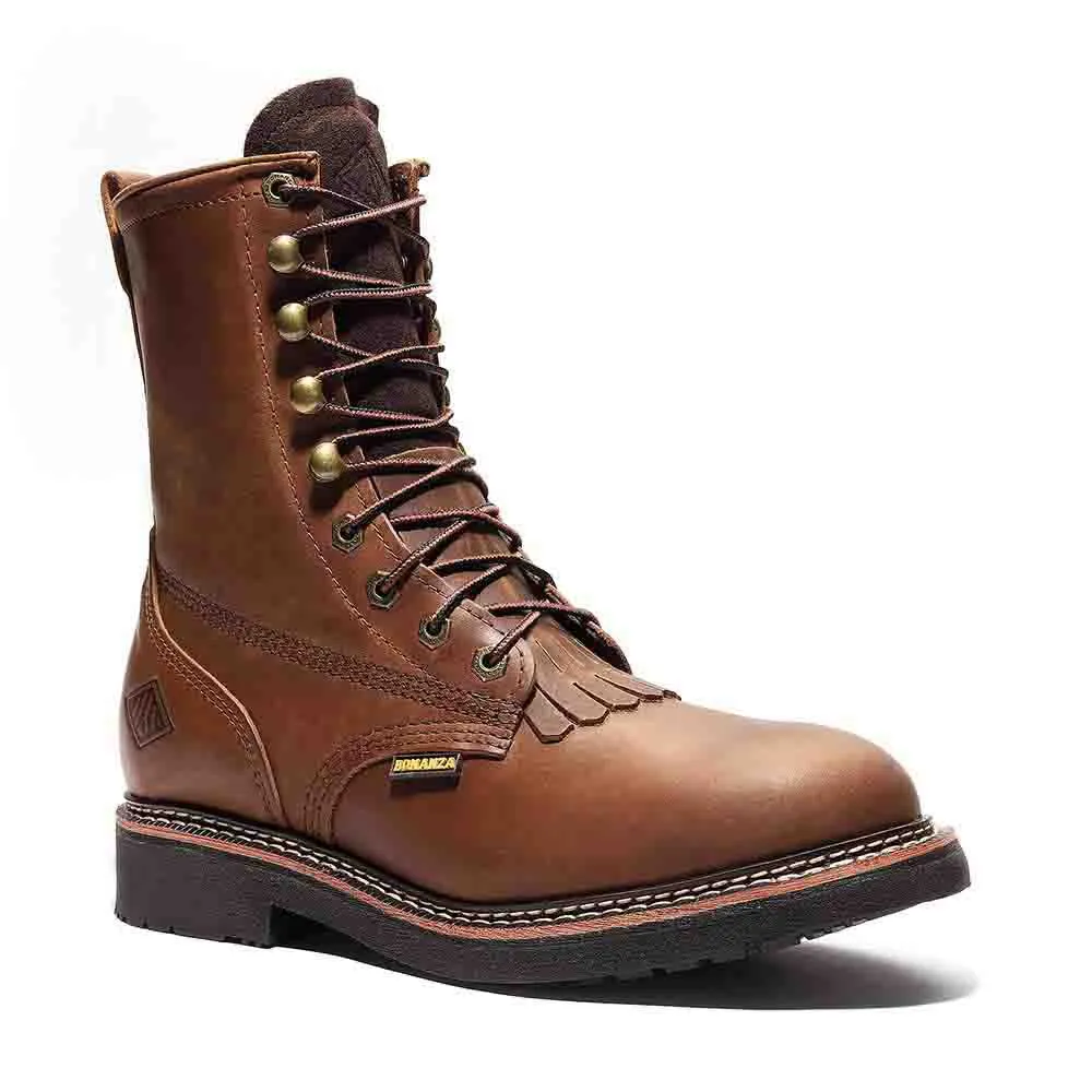 Bonanza Rancher 8-Inch Men's Lacer Work Boot