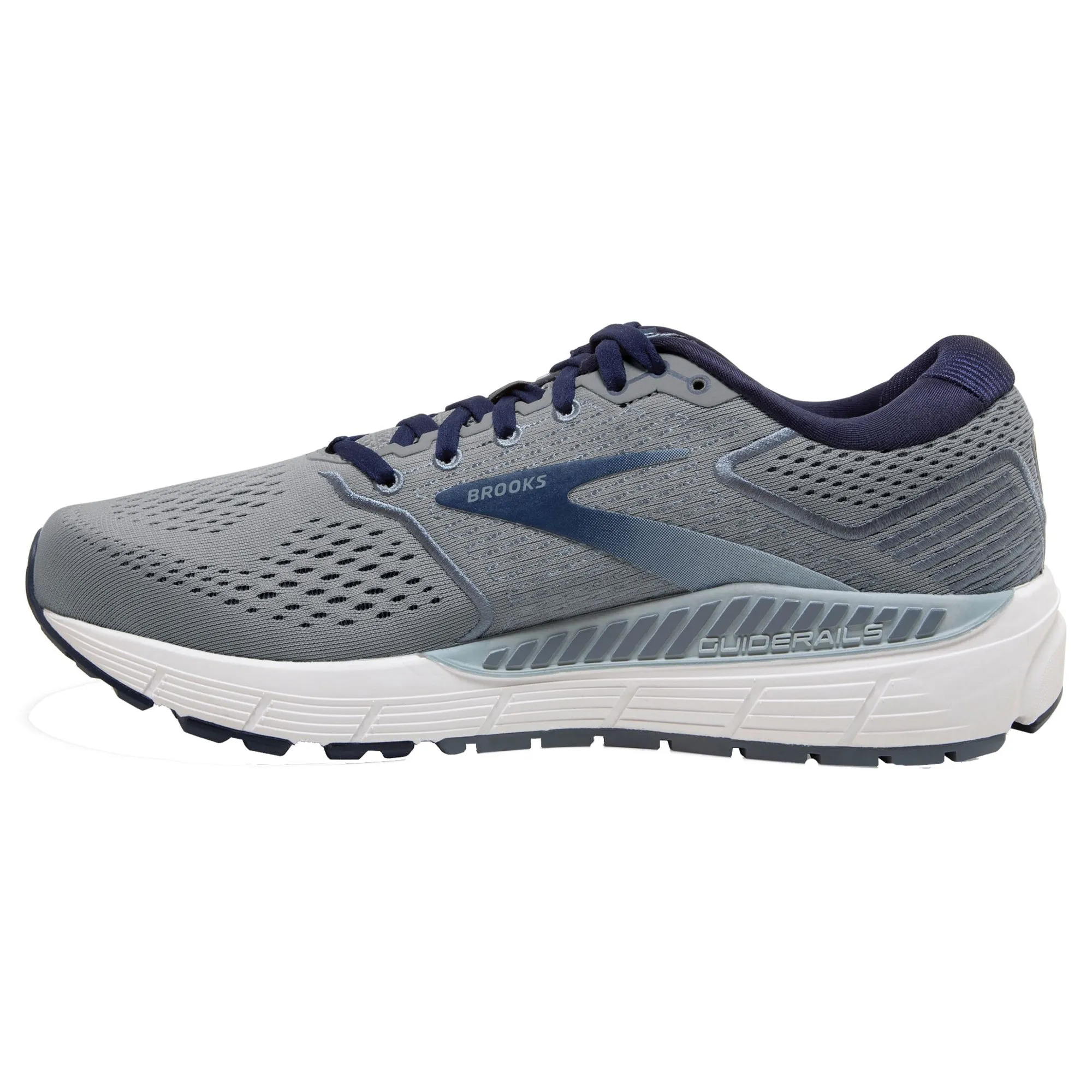 Brooks Beast 20 Grey Blue Mens Running Shoes