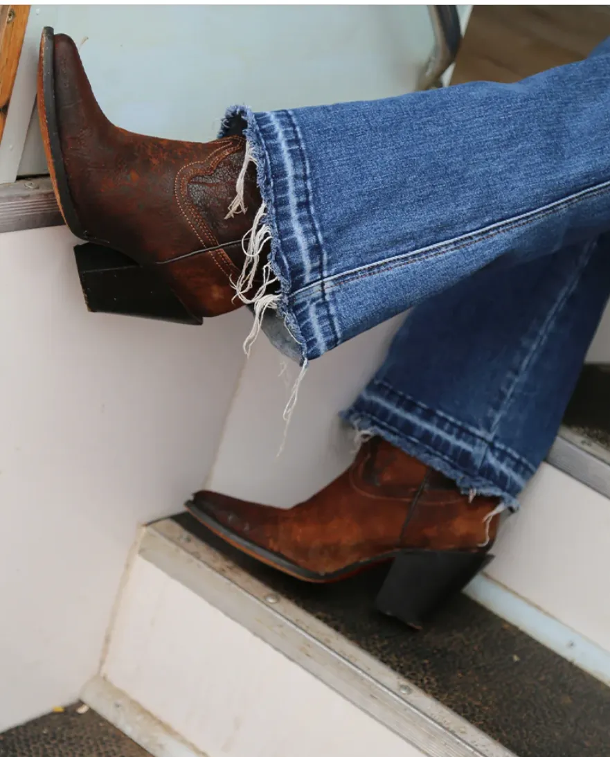 Corral Ladies Brown Cowgirl Boots Style Z5205