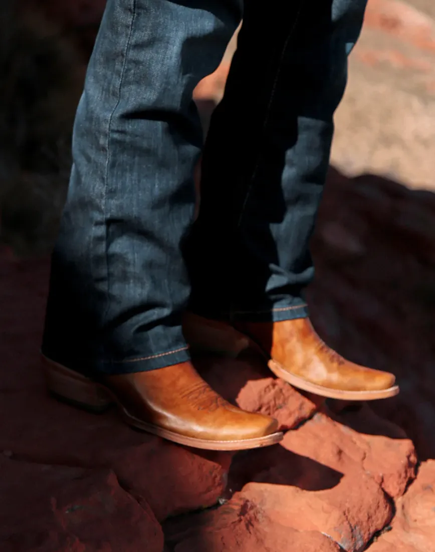 CORRAL MENS NAVY BLUE COWBOY BOOTS STYLE A4378