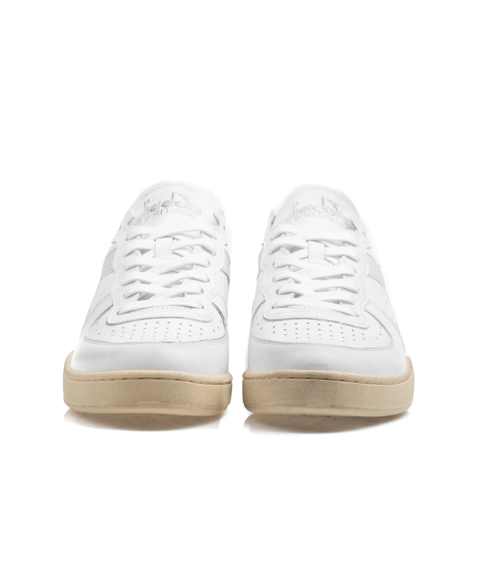 Diadora Milano Basket Row Cut Bianco Unisex