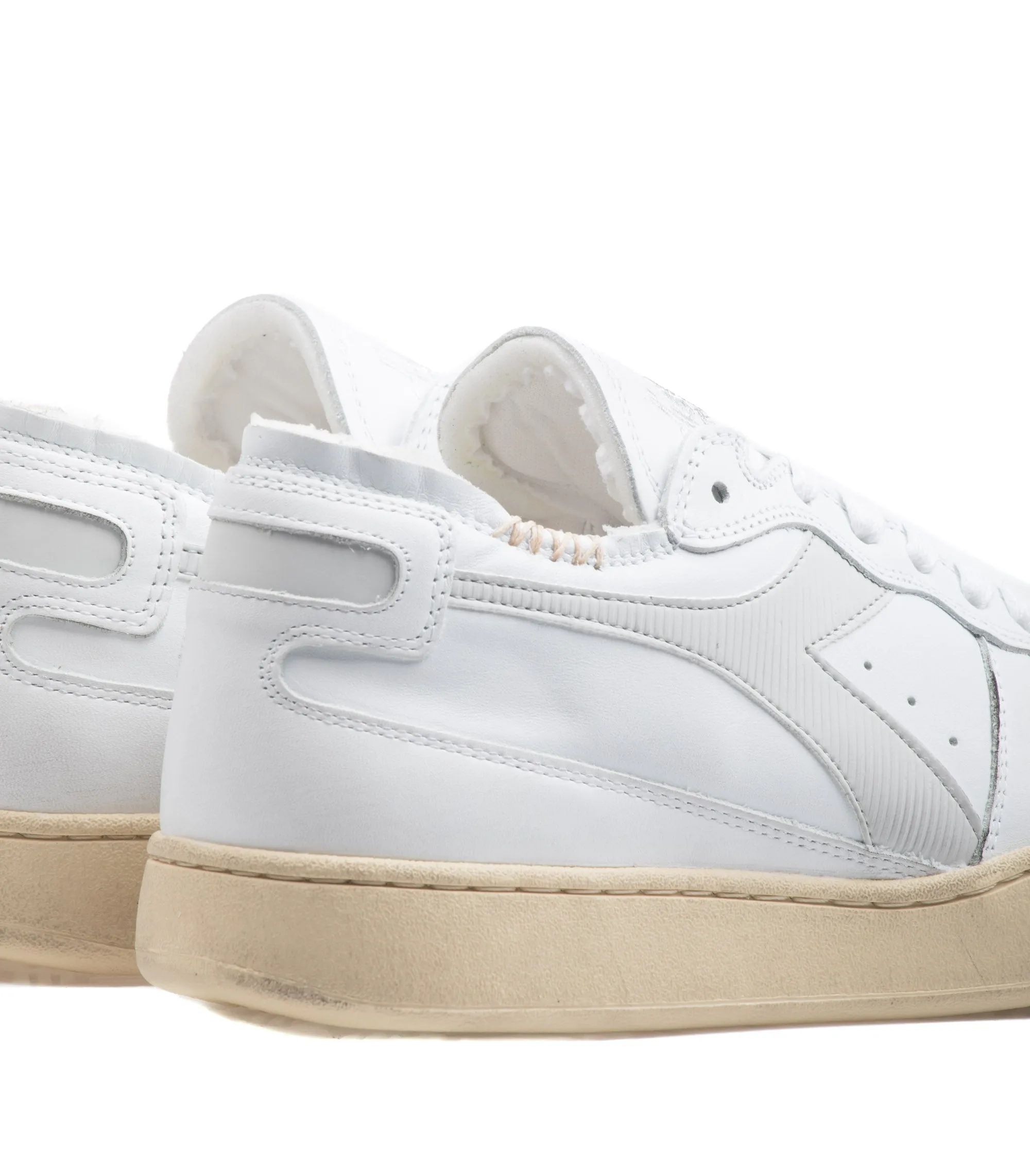 Diadora Milano Basket Row Cut Bianco Unisex