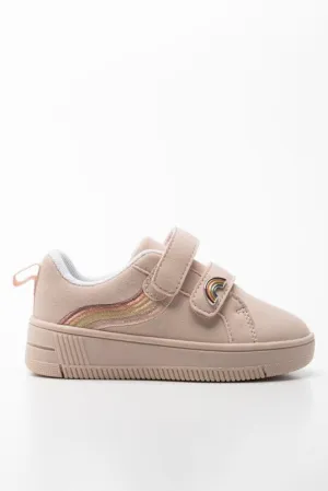 Double Velcro Sneaker Pink