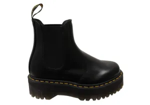 Dr Martens 2976 Quad Unisex Leather Platform Chelsea Boots