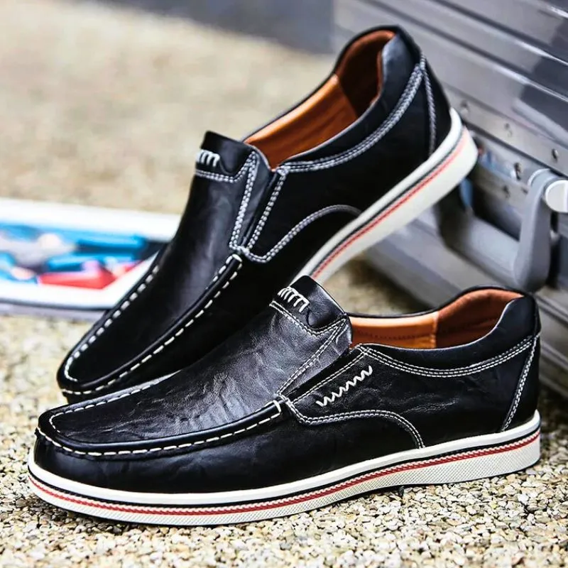 ESTIVO GENUINE LEATHER LOAFERS