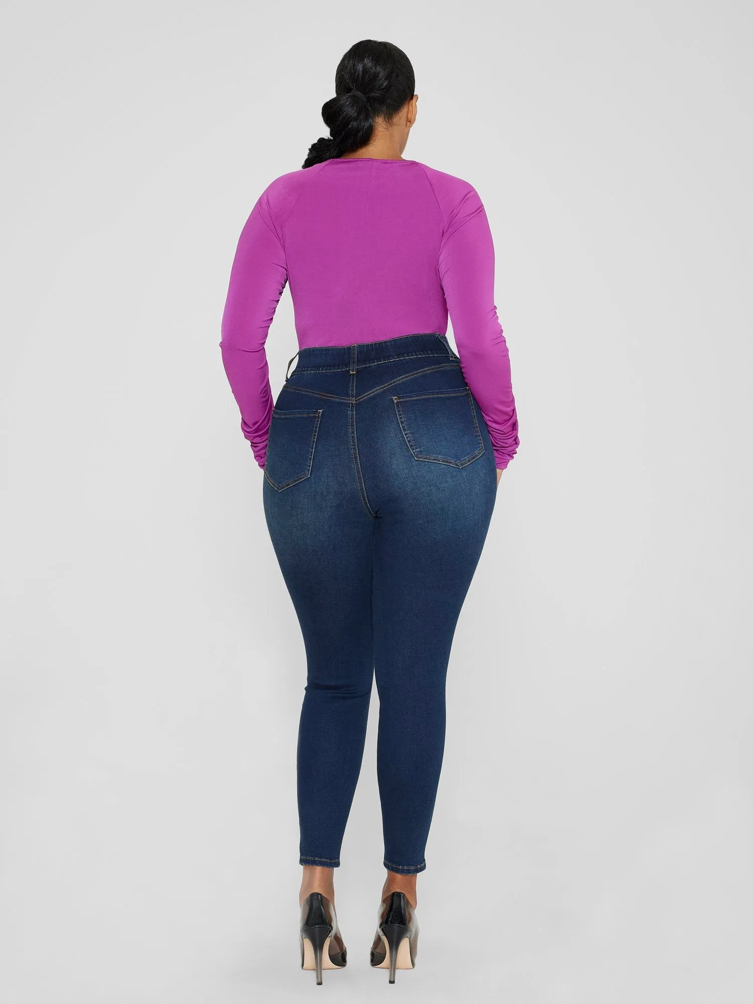 Fashion To Figure - High Rise Curvy Fit Skinny Jeans