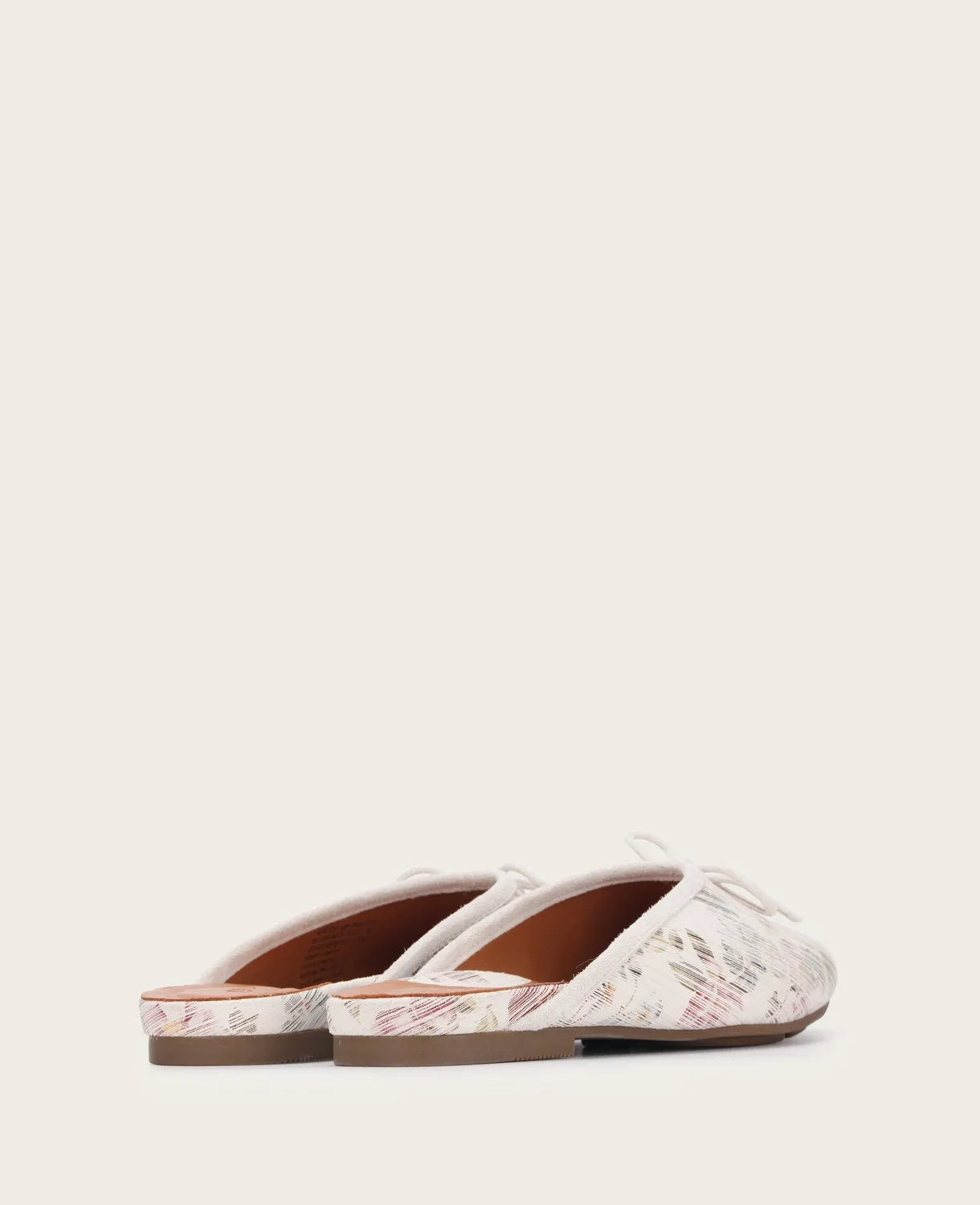 GENTLE SOULS - Eugene Leather Bow Flat Mule