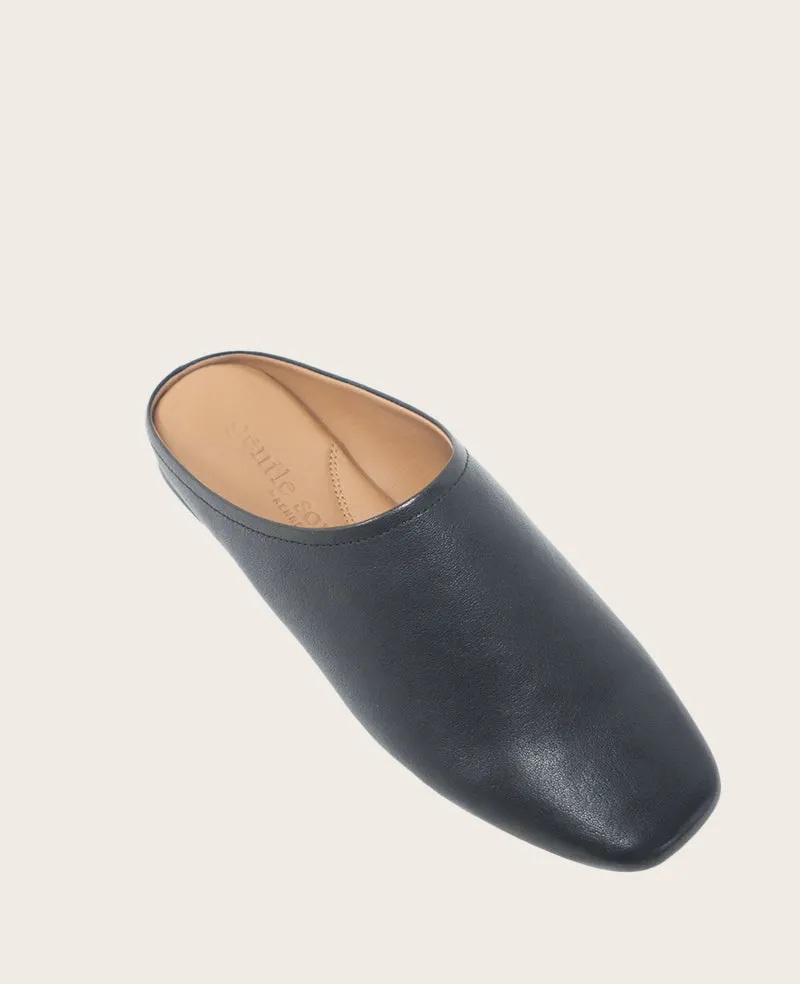 GENTLE SOULS - Wanda Leather Mule Flat