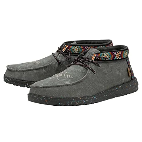 Hey Dude Women's Iris Festival Aztec Band Grey, Size 9