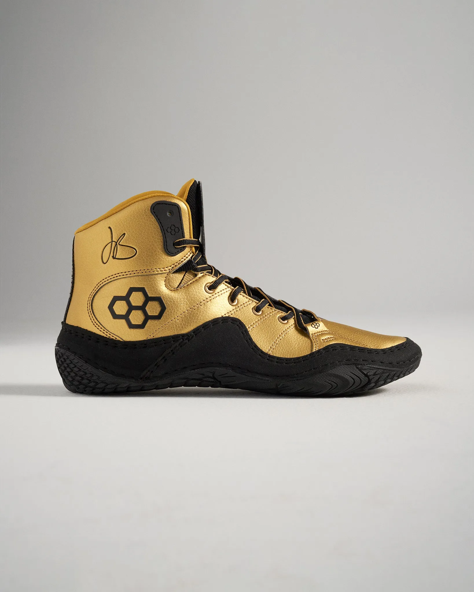 JB1 Youth Wrestling Shoes - ALLISEEISGOLD - GOLD