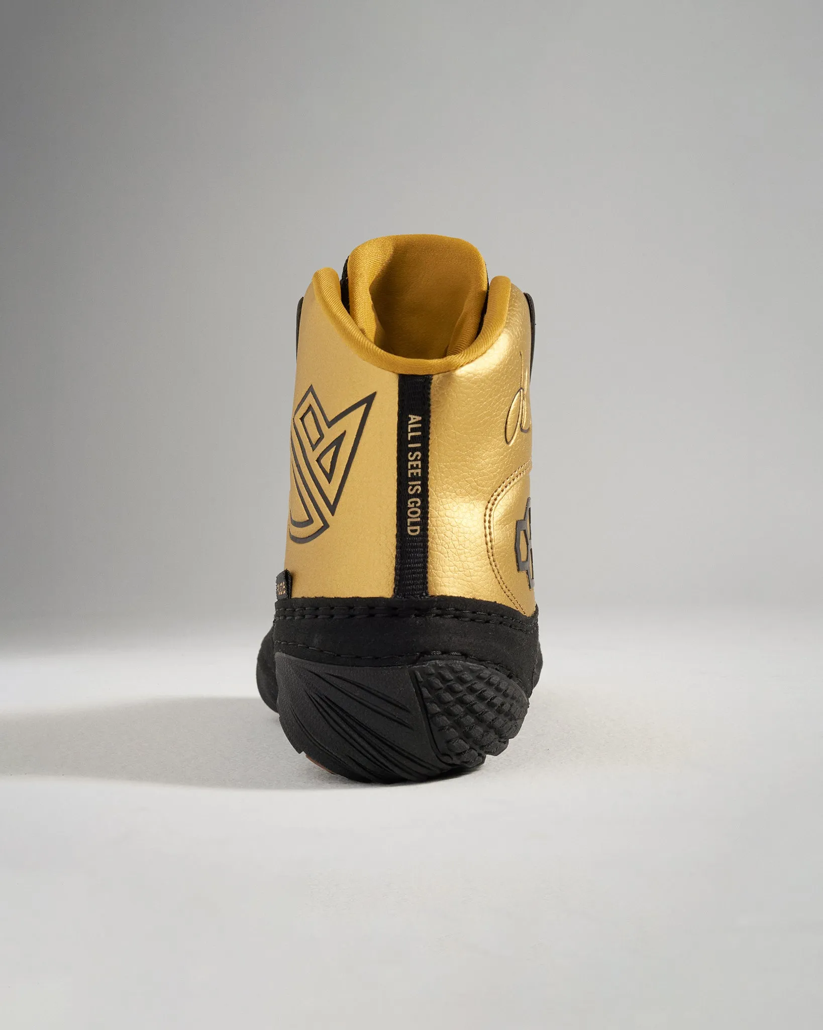 JB1 Youth Wrestling Shoes - ALLISEEISGOLD - GOLD