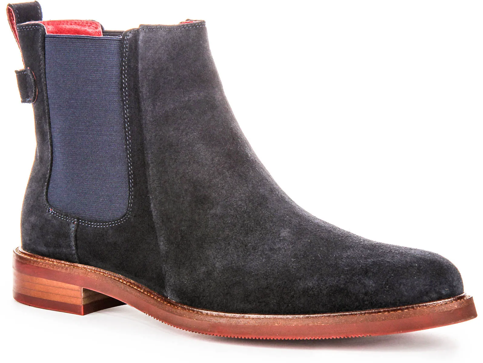 Justinreess England Luiz Suede In Navy For Men