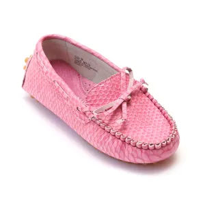 L'Amour Girls Leather Moccasins