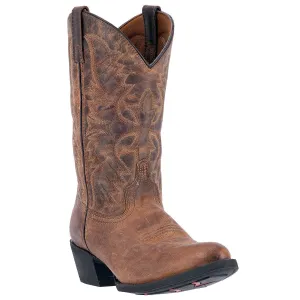 Laredo Mens Embroidered Round Toe Western Boots Style 68452