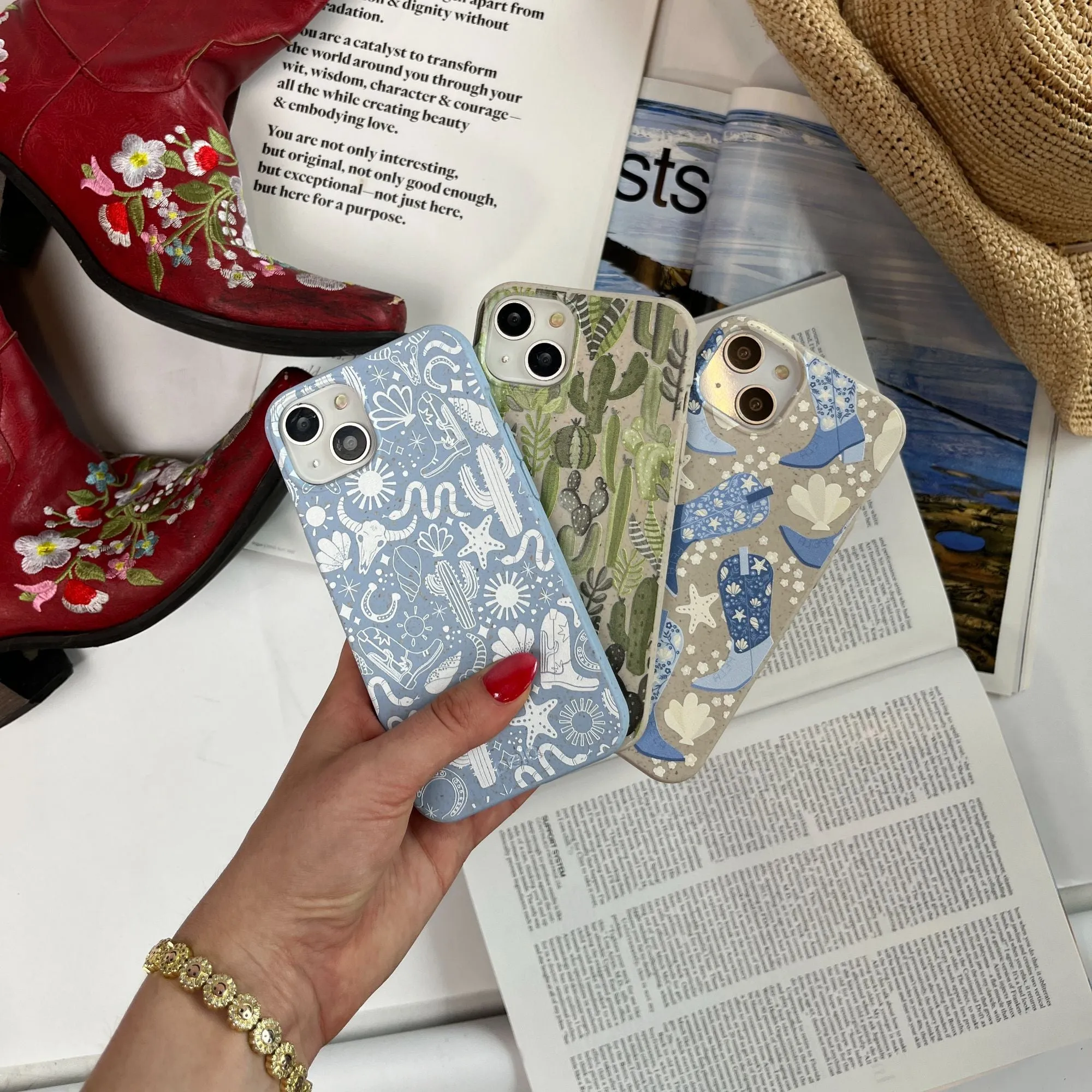 London Fog Shells and Boots iPhone 6/6s/7/8/SE Case