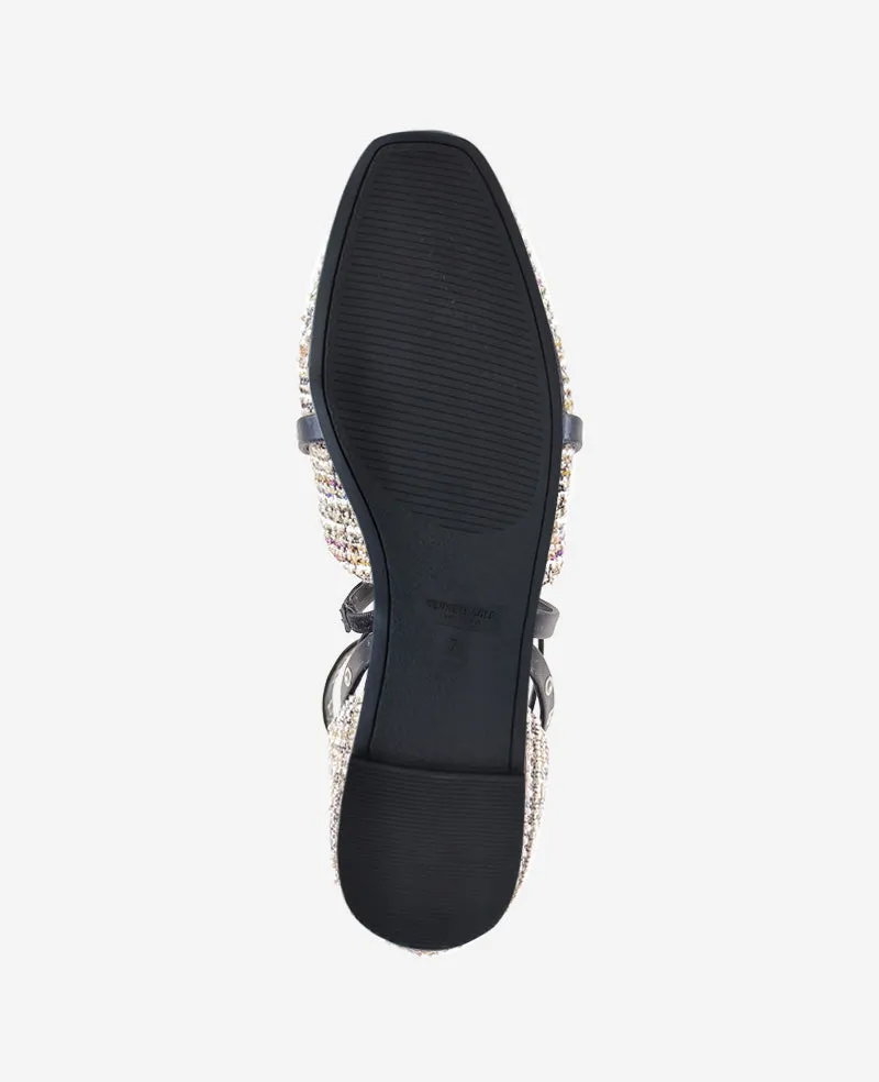 Mason Strappy Stud Flat