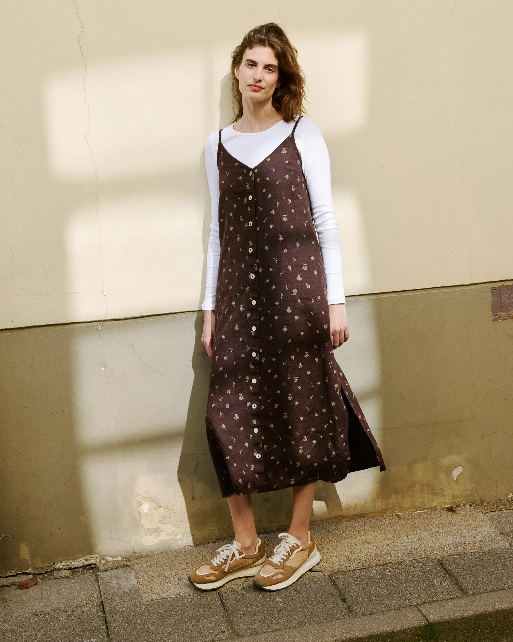 MATILDA slip linen dress