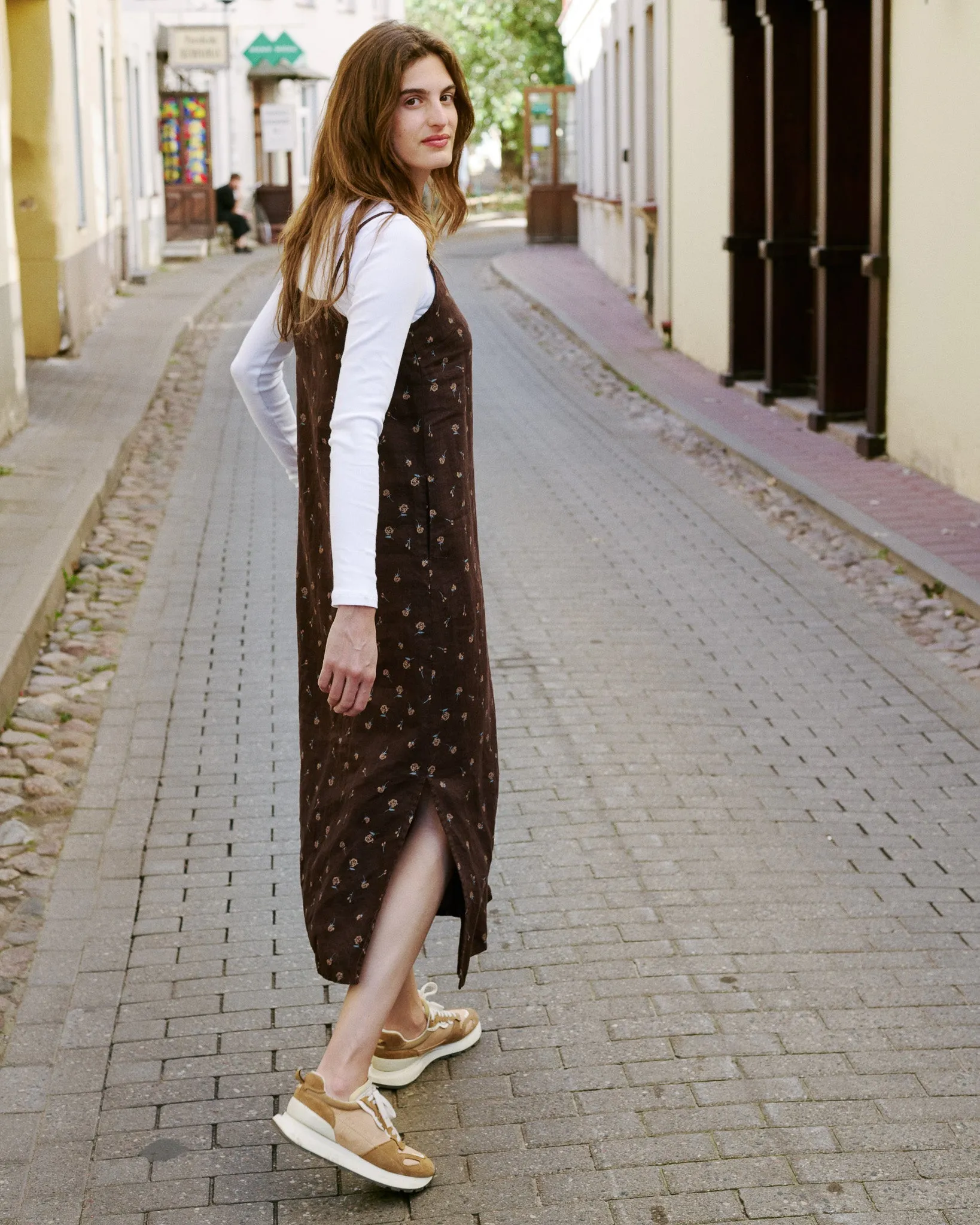 MATILDA slip linen dress