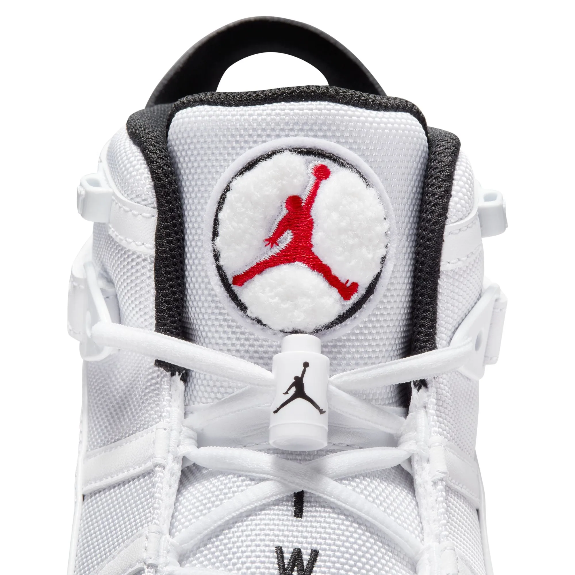 Men's Jordan 6 Rings - WHITE/RED