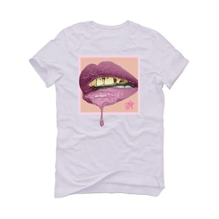 Nike Light Pink To Its Dunk Low “Move To Zero” White T-Shirt (LIPSTICK)