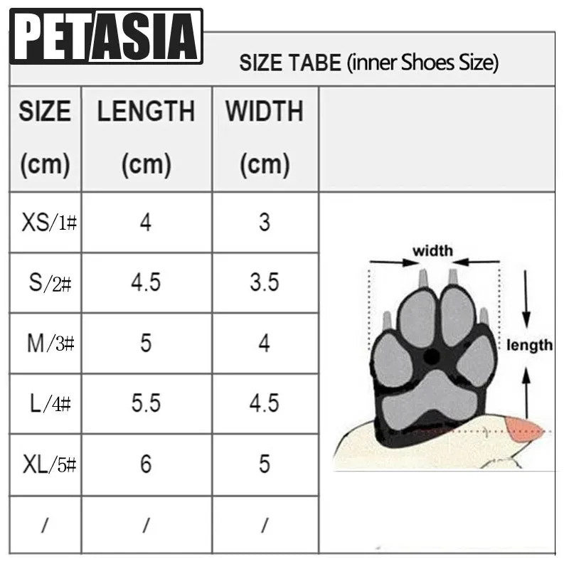 PETASIA Protective Dog Boots