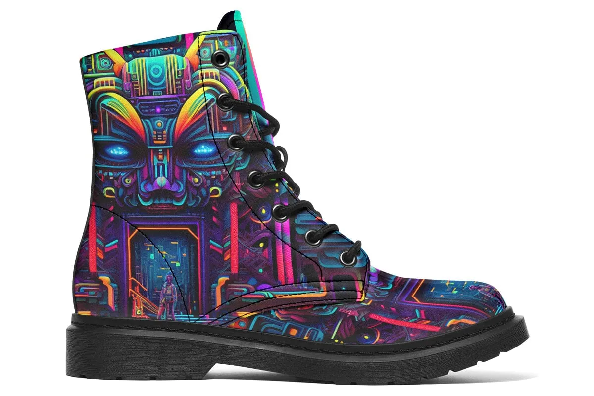 Psy Entity Combat Boots