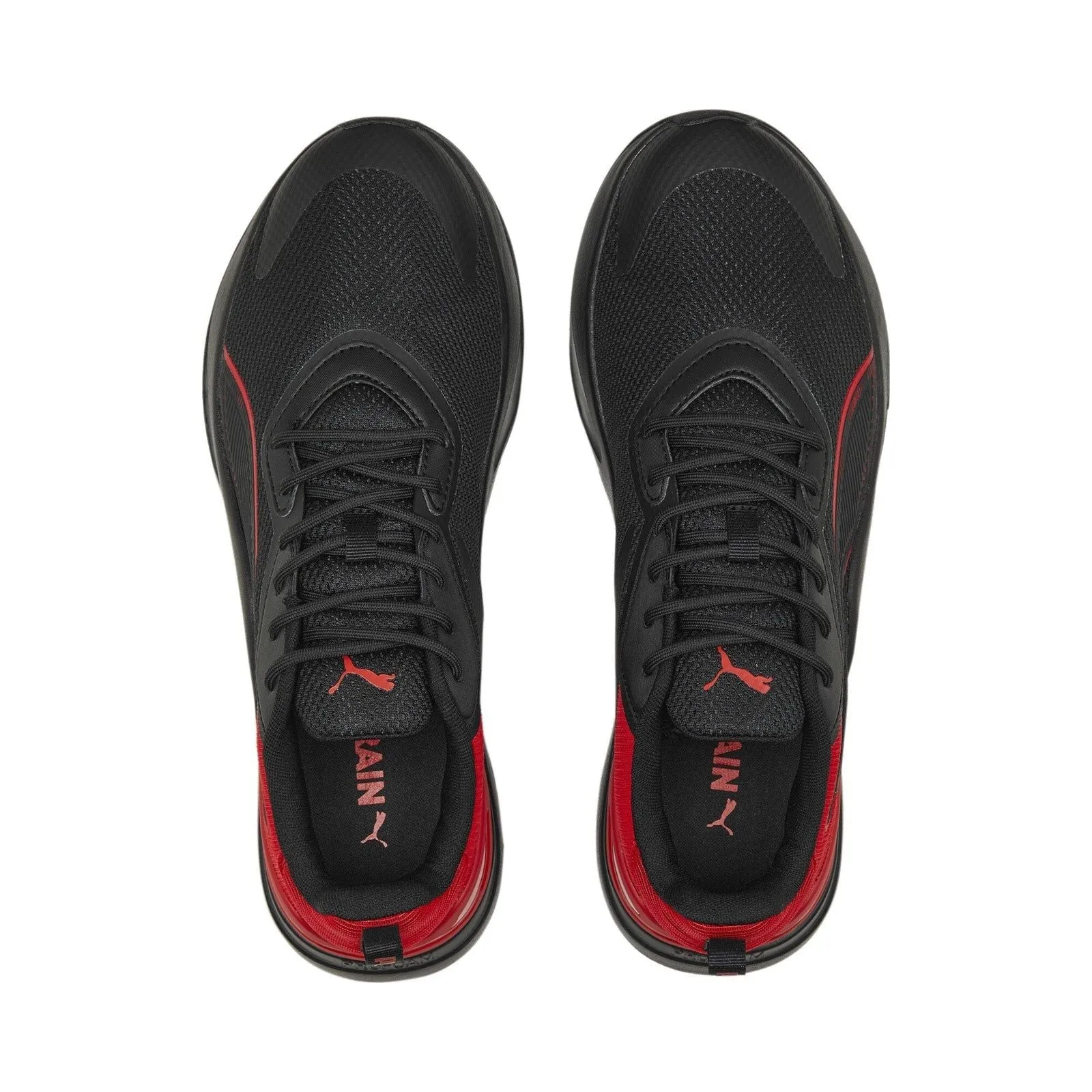 Puma Men's Infusion Training Shoes - Black / All Time Red