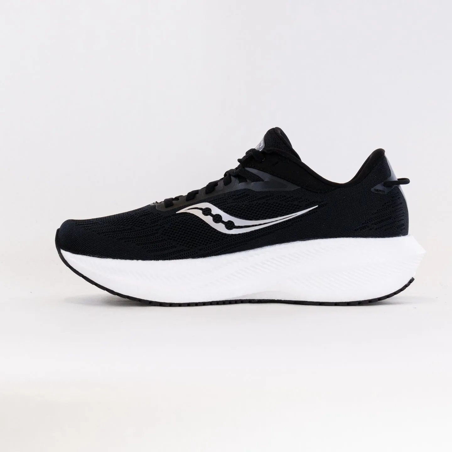 Saucony Triumph 21 Wide (Men's) - Black/White