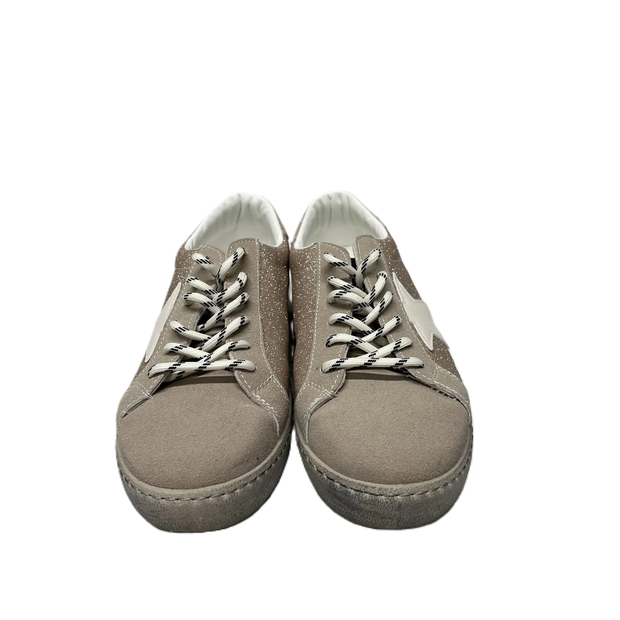 Shoes Sneakers By Grace and Lace In Tan, Size: 9