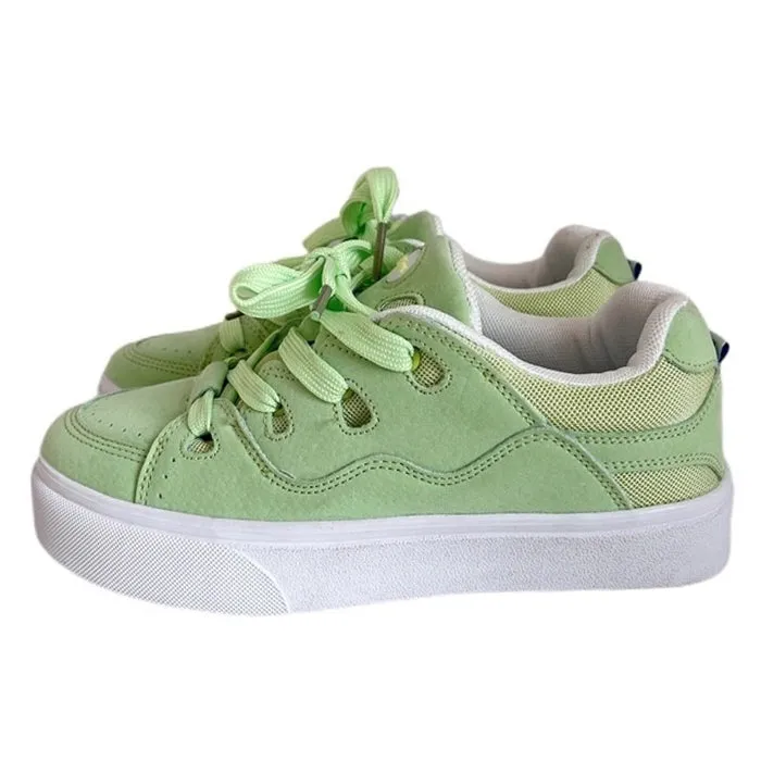 Skater Light Green Sneakers