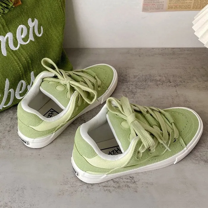 Skater Light Green Sneakers