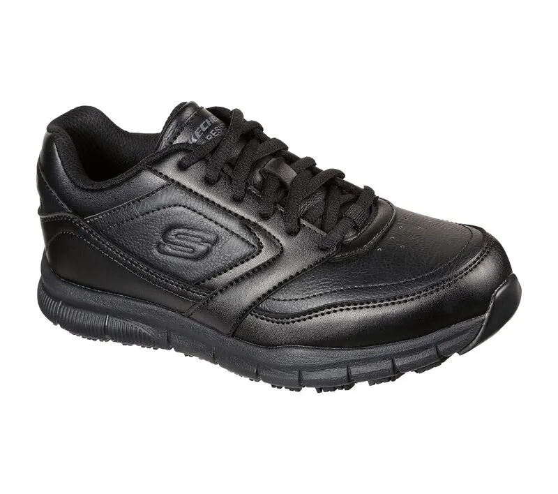 Skechers Women's Nampa Wyola Slip Resistant - Black