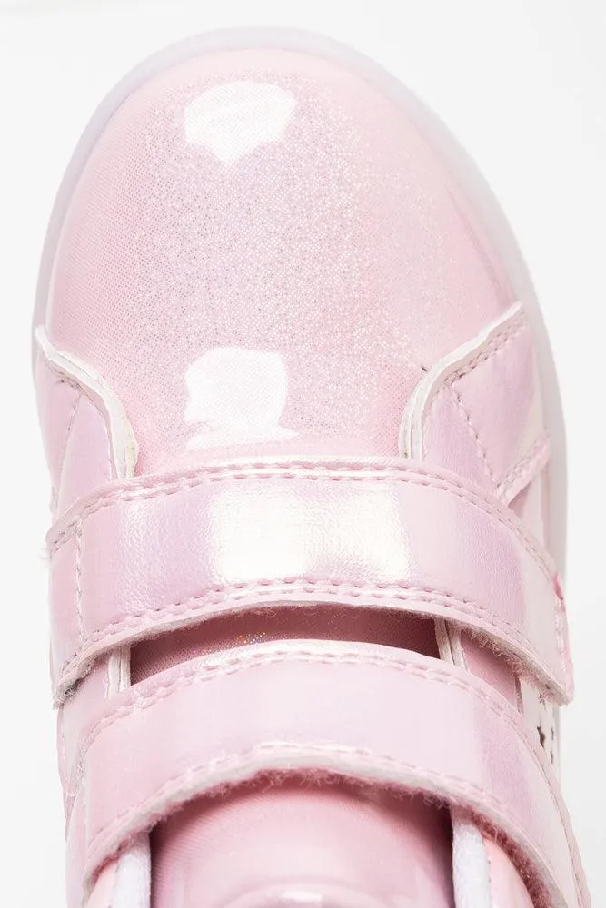 Star Light High Top Sneaker Pink