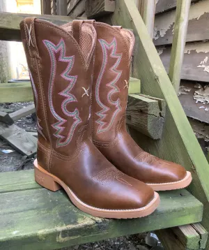 Twisted X Women's 11” Tech Roasted Pecan Cowgirl Boot WXTR002