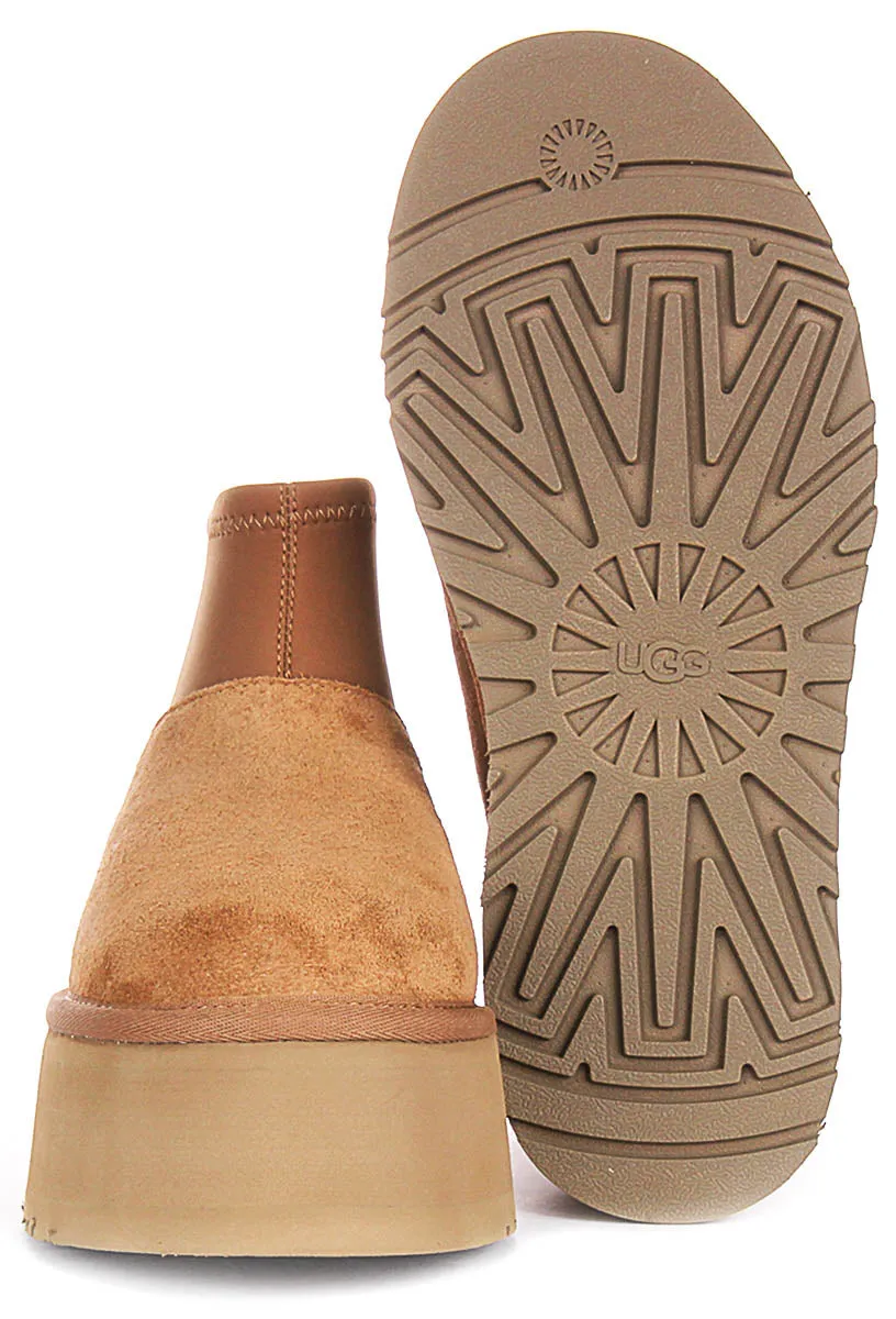 Ugg Australia Mini Dipper In Chestnut For Women