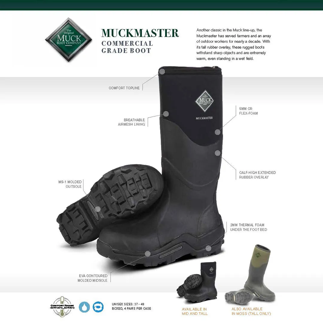 Unisex Muckmaster Tall Boots - Moss by Muckboot